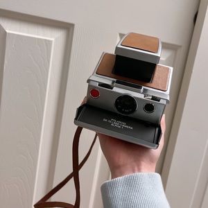 Polaroid SX-70 origianl chrome instant camera